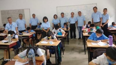 中化中学新生入学试 716名小六生应考