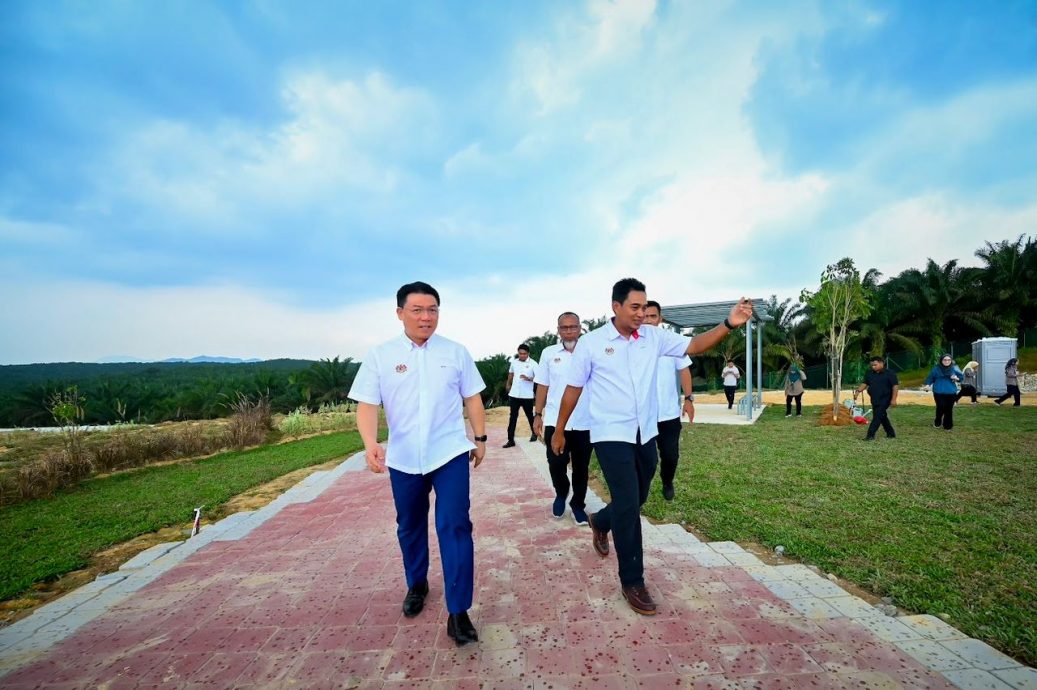 （已簽發）柔：柔佛東南鎮全馬首創   垃圾填埋場變休閒公園