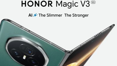 全球最轻最薄折叠屏智能机 HONOR Magic V3 无惧苹果正面硬撼抢占市场