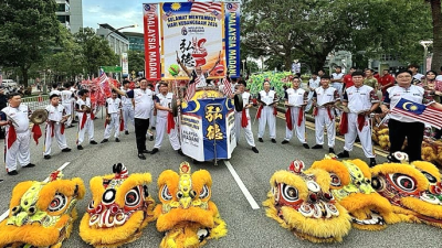 Lion dance at National Day Parade for the first time in 67 years