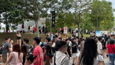 港臺兩大天王齊開唱 武吉加里爾人潮擠爆