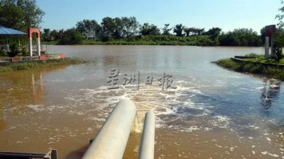 高淵火車橋下休閒公園抽水站 首期工程建2螺桿泵