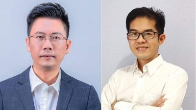 斗湖记者公会正副主席 陈政靖邬顺发授封