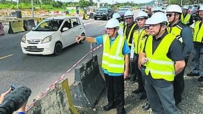 馬斯蘭：徵地搬設施 沙泛道工程落後主因