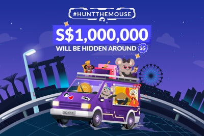 Sqkii launches #HuntTheMouse  – The World’s Simplest S$1m Cash Hunt in Singapore