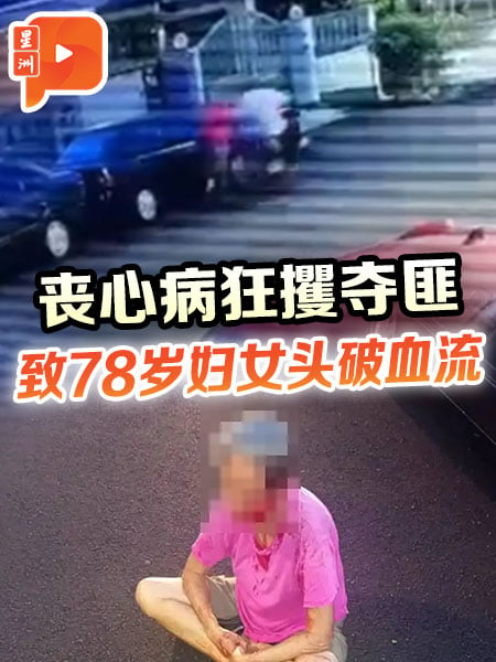 78岁妇女都狠心下手 攫夺匪害人头破血流