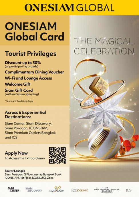 Apply for the ONESIAM Global Card to elevate guest experience with exclusive tourist privileges, promotions and services.