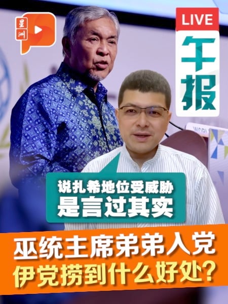 巫统主席弟弟入伊党会牵起波澜？时评员：仅是政治小人物