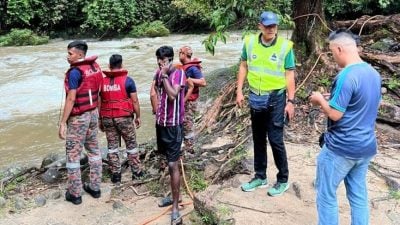 男子嬉水遭激流沖走第3天 天气恶劣阻碍搜寻行动