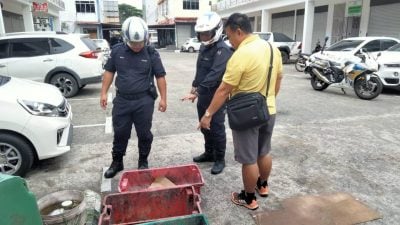 民眾路過發現 男嬰棄店屋垃圾桶