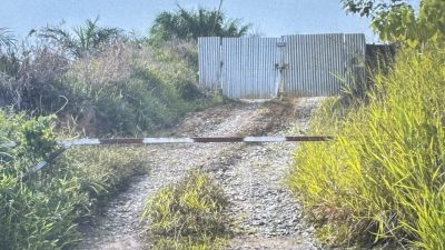 父土地遭霸占．女子报警求助