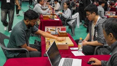 韓總理杯國際圍棋賽 . 汶棋手4勝3負 居22名