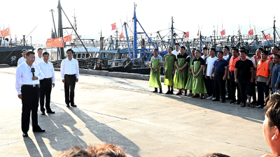 Xi makes rare visit to province facing Taiwan following major war exercises