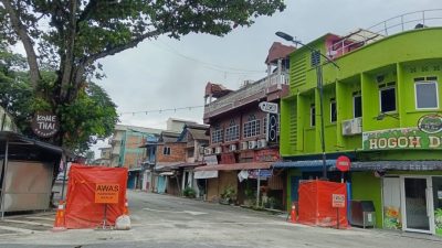 淡马鲁青年市集   增建牌楼近期竣工