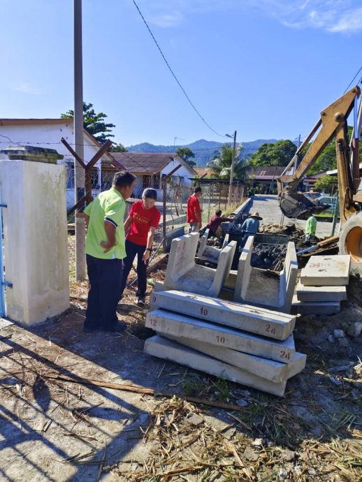 和丰竹芭新村 获拨20万提升排水道