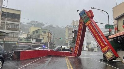 山陀兒襲臺︱ 高雄港現破紀錄17級強風