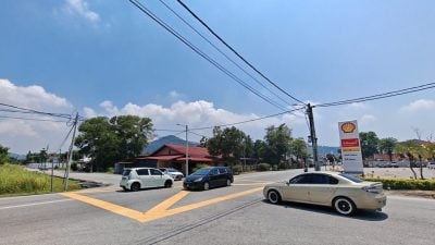 峇班底花園十字路口車禍頻生 居民盼提昇安全設施