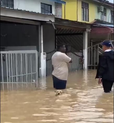 銮县多地发生水灾 灾民达116人