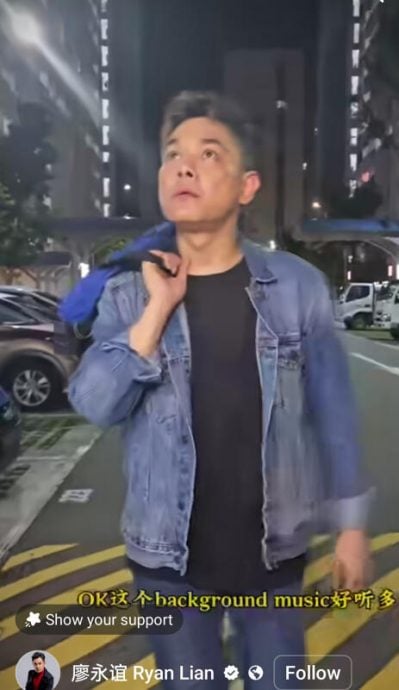 *已签发*柔：狮城二三事：破解邻居电子锁后首露面 廖永谊拍宣传视频不忘自嘲