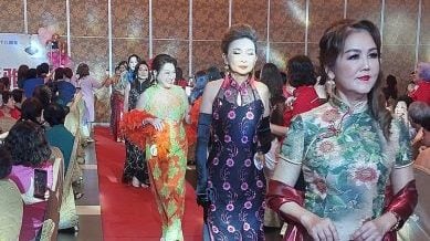 鑾海南婦女組慶28週年辦東方雅韻旗袍賽，盡顯女性魅力