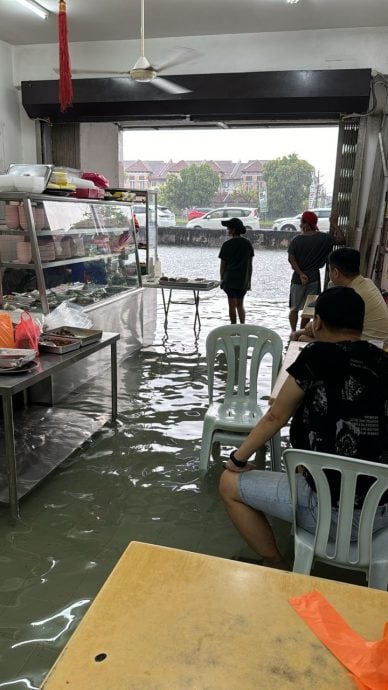 巴生南区闪电大水灾 议员视察寻肇因治水