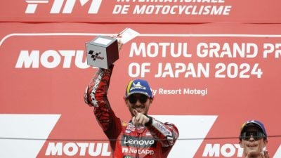 日本站MotoGP|称霸冲刺赛兼正赛 巴尼亚亚单季8冠史上第5人