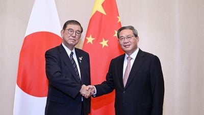 李強首會新日相 石破茂提軍機犯境促“全面解釋”