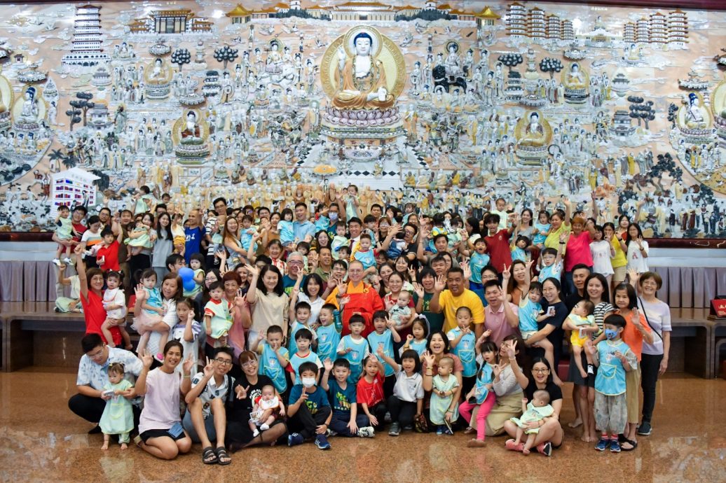 柔：新马寺佛光宝宝祝福礼，83宝宝传承信仰