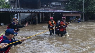 泰国|清迈雨歇  水坝泄洪 泰中部地区洪灾警告