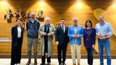 欧洲议会新届期首个议员团抵台  将会台副总统