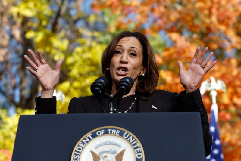 Us Vice President Kamala Harris Holds Campaign Events In Michigan (various Cities)