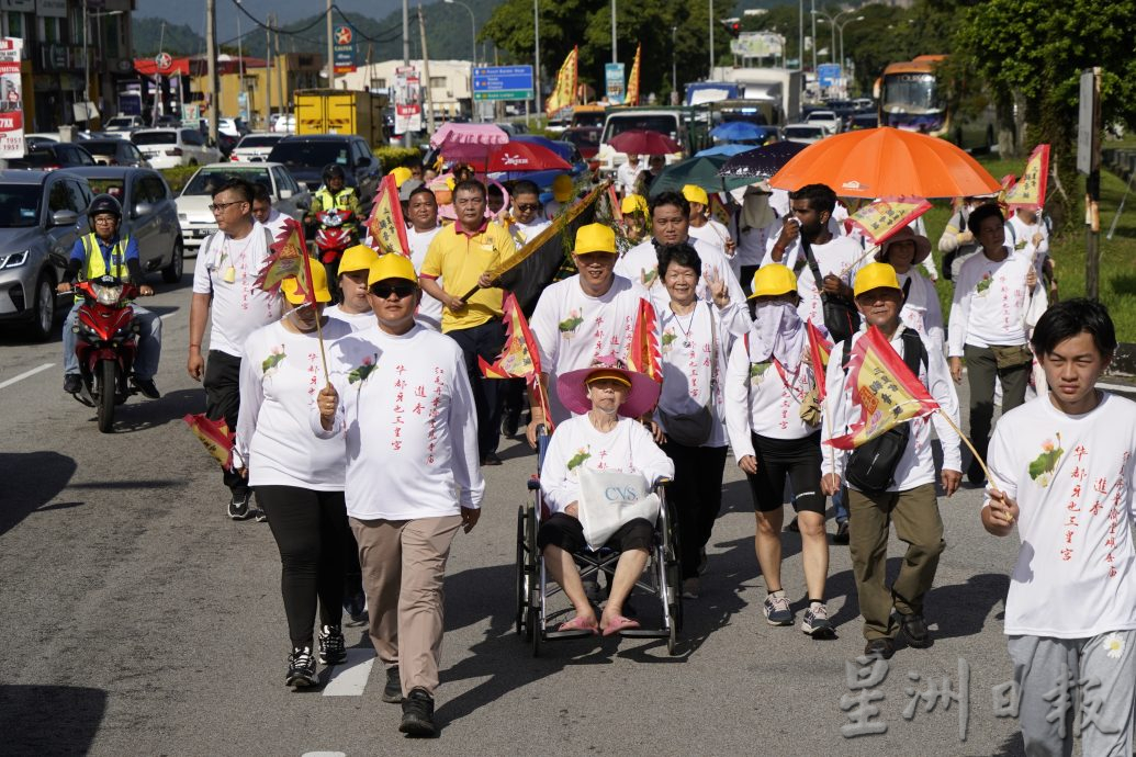 组织联办观音诞慈善行 为洗肾病人出力