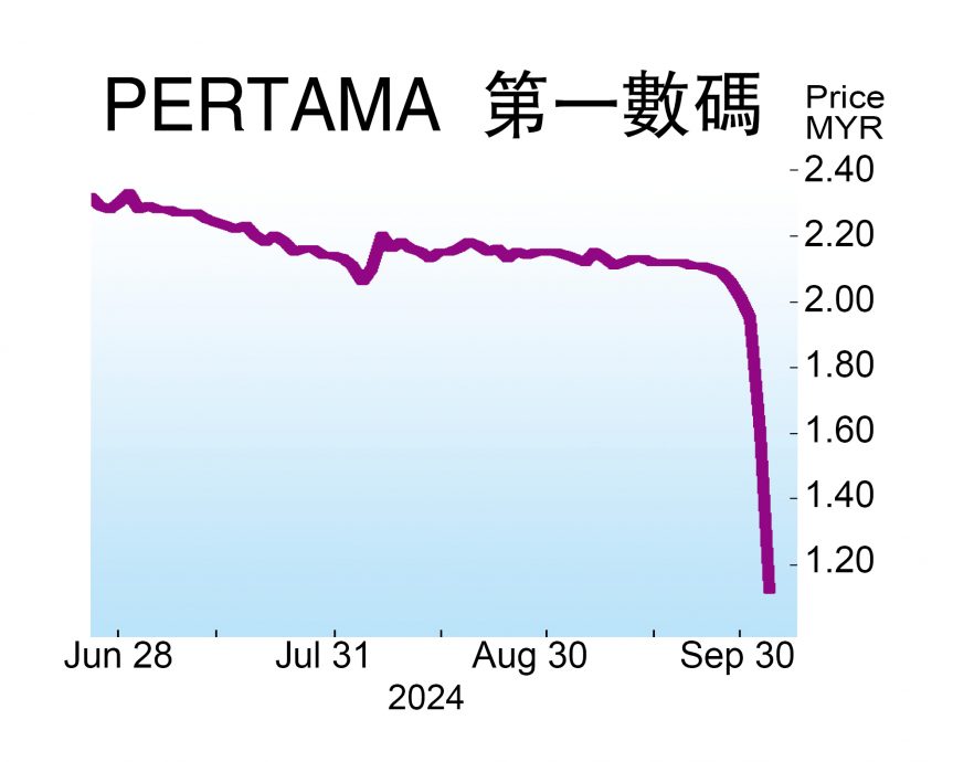 股价跌停遭质询  第一数码:不知情