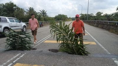 拉央拉央马华芭13公里   处处路洞藏杀机 