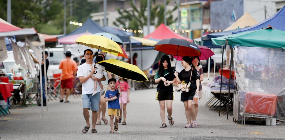 雨季来临夜市小贩减半 王国豪：免收垃圾费鼓励开档