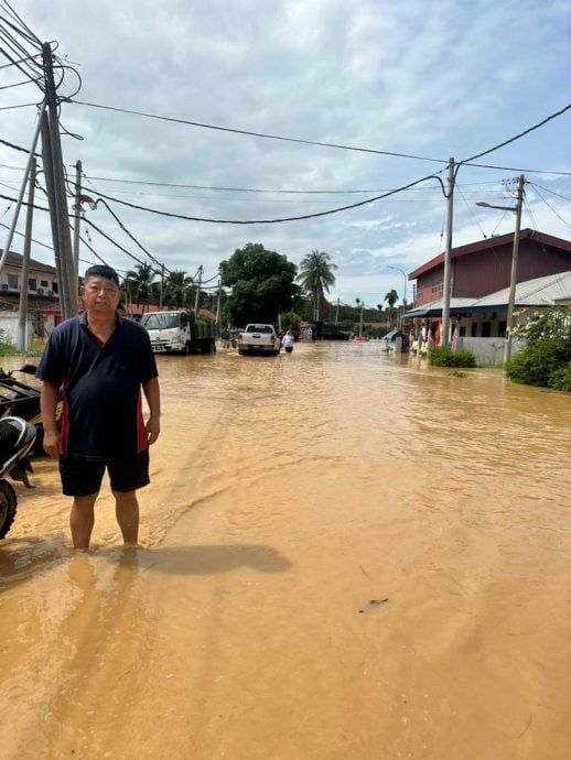 霹3县受水患肆虐 6疏散中心安顿262人