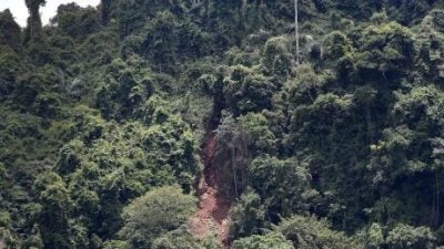 白兰园山轻微泥石流   议员：已通报无紧迫危险