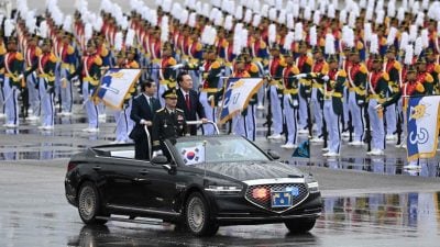 韓國國軍日展示威力最強導彈   尹錫悅警告朝鮮勿動用核武