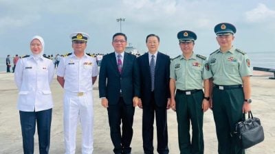 國盟質疑中軍艦訪檳 檳政府：通過官方管道進行