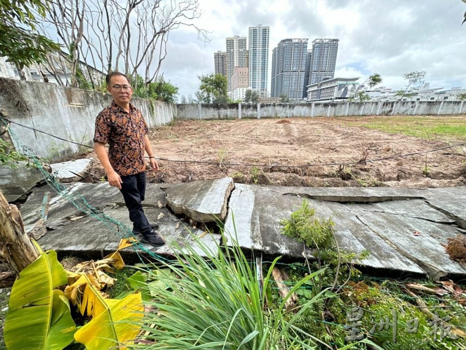 哥打拉沙马那排污系统中心荒废 刘志俍建议改建为停车场