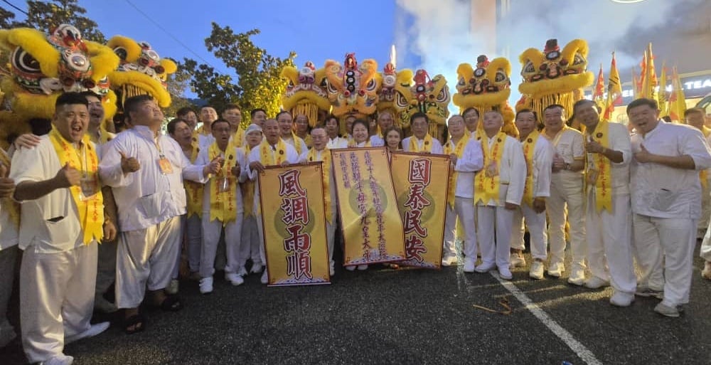 （大北马）18年双溪赖慈英观斗母宫，首办花车大游行千名善信参与