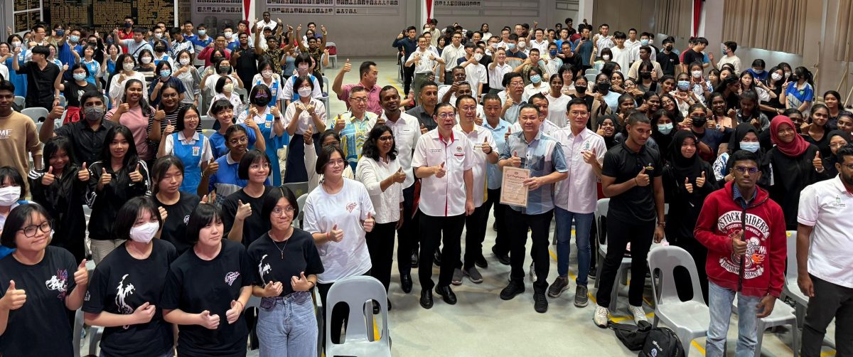 （大北马）北海和谐及福利协会办2024年SPM讲座会，360学生参加