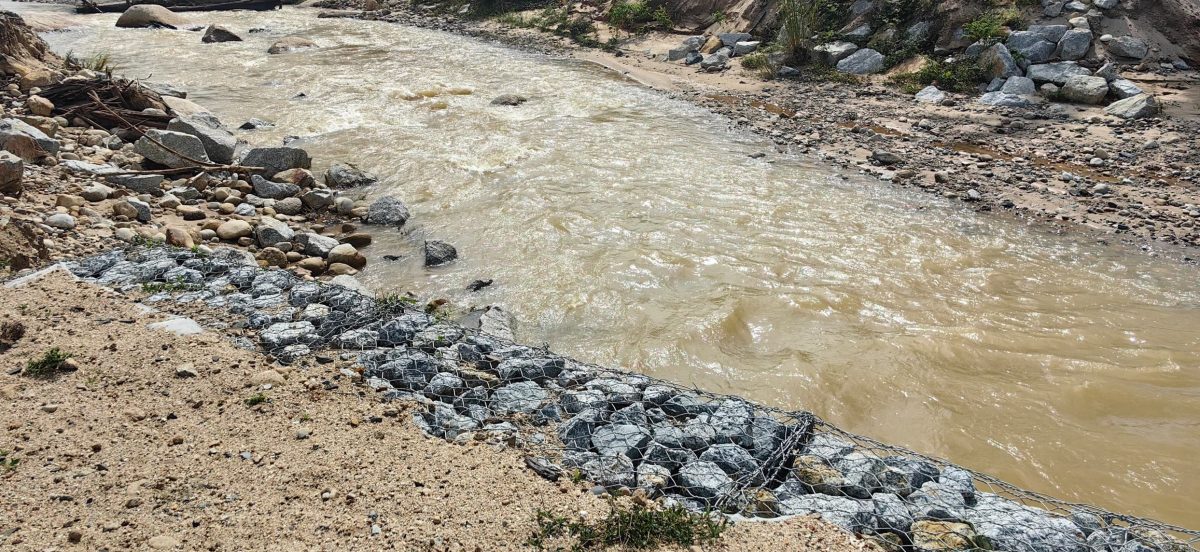 （大北马）河水泛滥导致水位上涨4尺高6户灾民紧急疏散