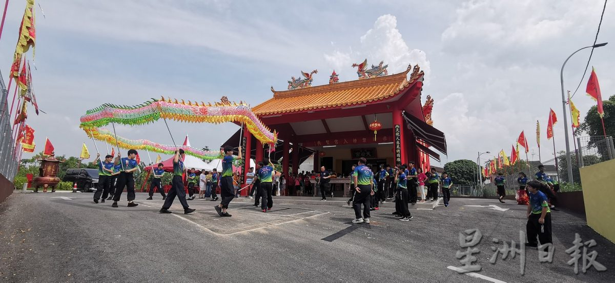 （已签发）柔：**版头**：马西天后宫新庙落成，马西及至达城善信增祭拜场所