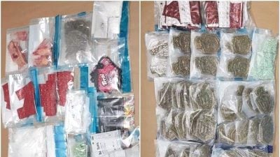 起獲黑市價逾百萬毒品 3獅城男女1大馬男落網