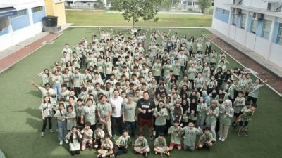 跨族群青少年爱国体验营及义卖会  逾270志工营员参与