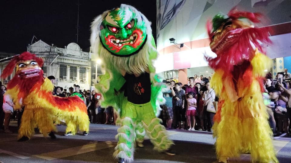 （已签发）柔：麻五马路斗母宫九皇大帝巡境 上万民众围观欣赏