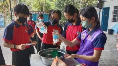 僑南小學首辦STEM嘉年華 通過遊戲活動產生學習興趣