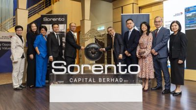 登場創業板一度漲5% SORENTO擴大經銷商陣容