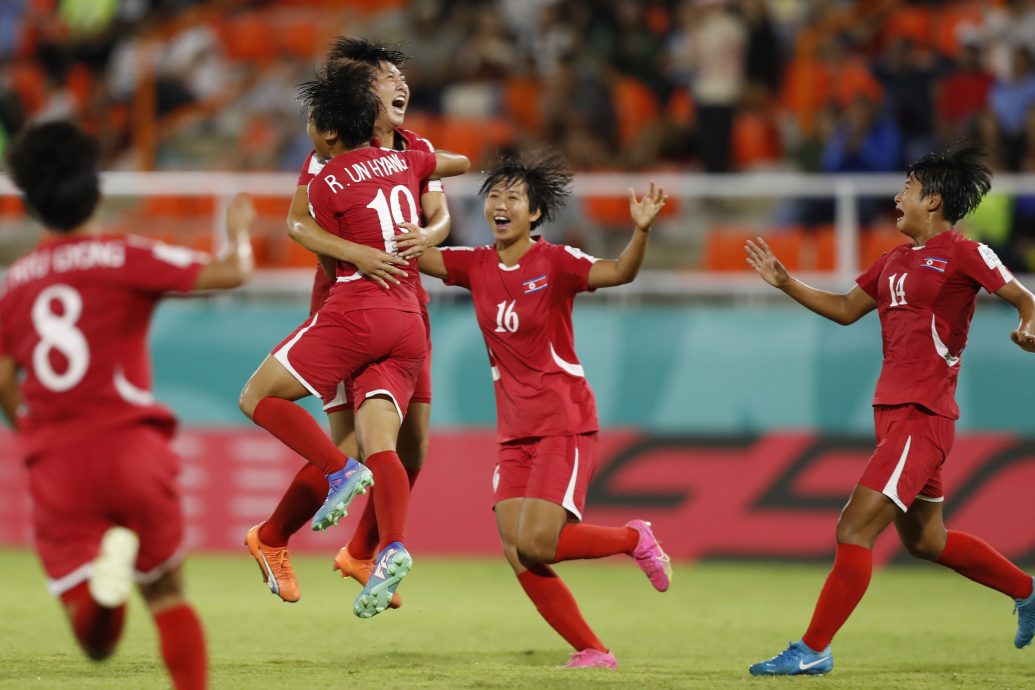 U17女足世界杯  朝鲜勇闯决赛